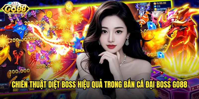 Bắn Cá Đại Boss go88 thách thức với những ông trùm biển cả 3 Chiến thuật diệt boss hiệu quả trong Bắn Cá Đại Boss go88